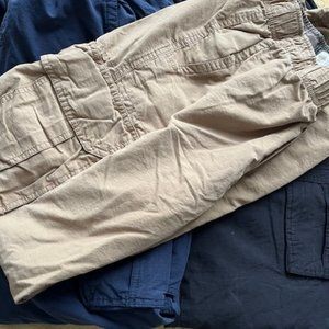 Bundle of 3 Tucker and Tate Boys XL 18-20 jersey lined cargo pants
